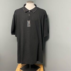 BRITCHES ultimate polo short sleeve shirt Mens size 5XT charcoal NWT